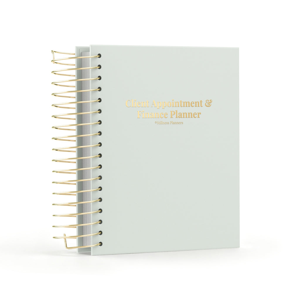 Client Appointment & Finance Planner Hard Copy