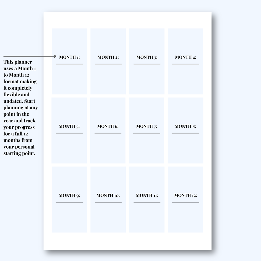 Social Media Planner Hard Copy