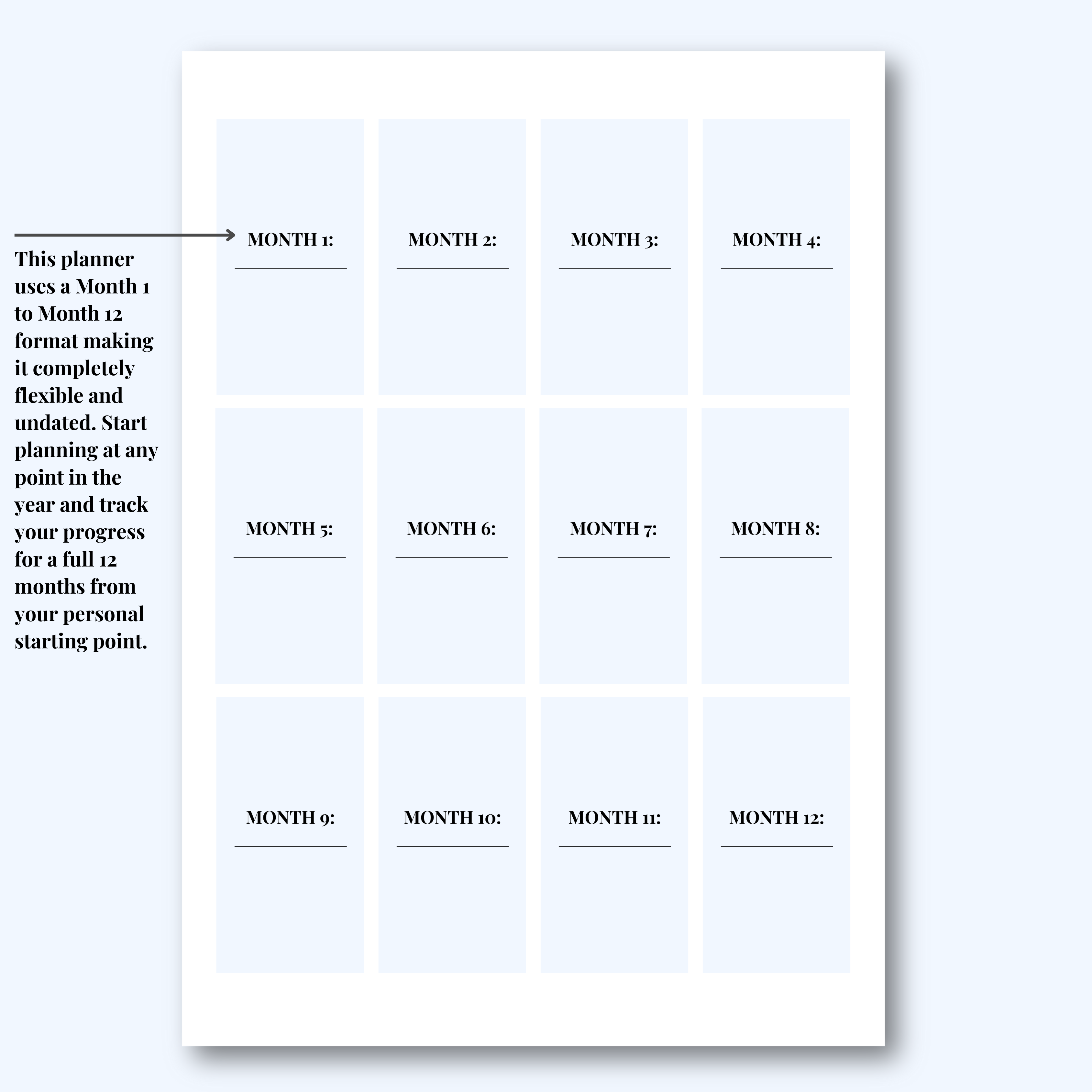 Social Media Planner Hard Copy