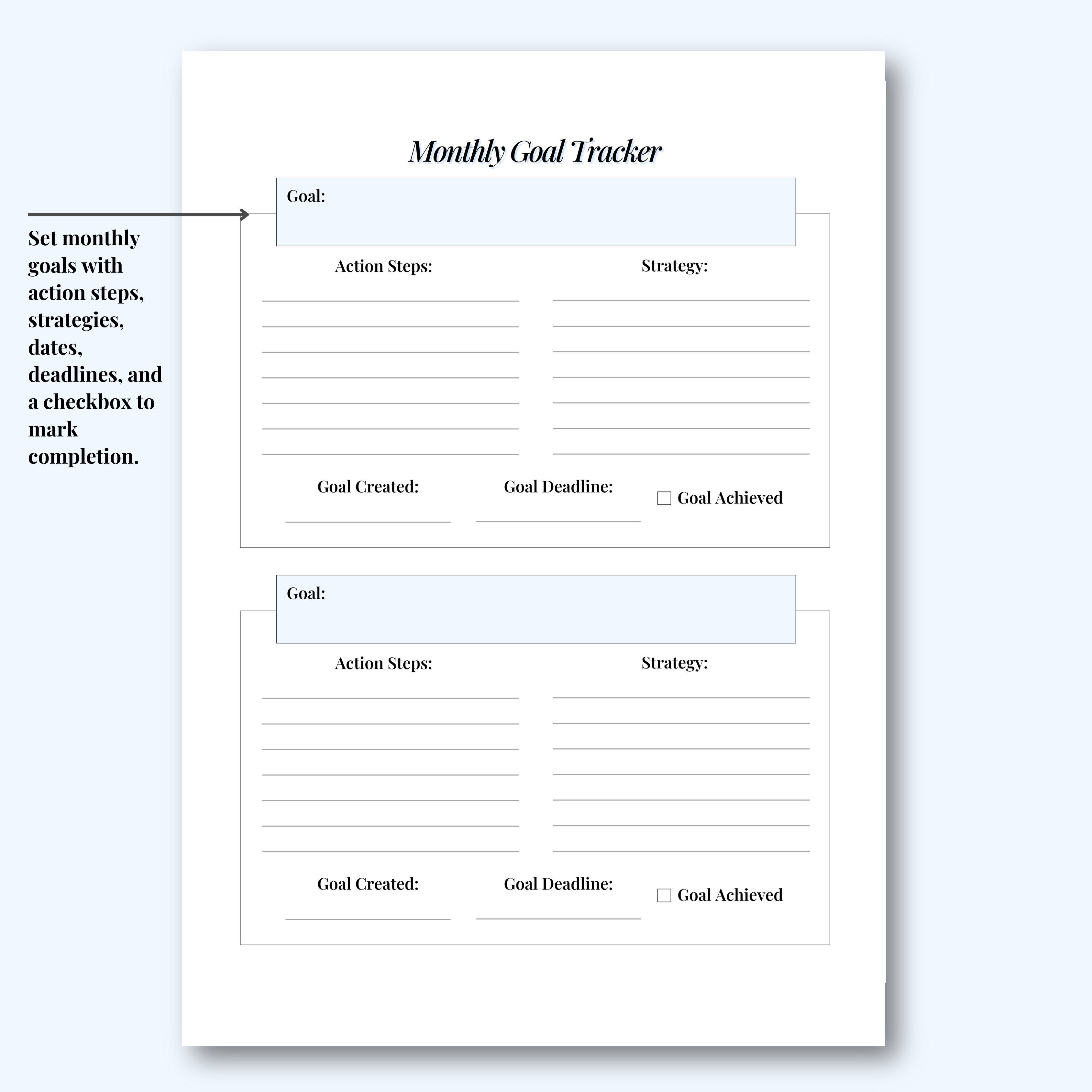 Social Media Planner Hard Copy
