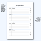 Social Media Planner Hard Copy