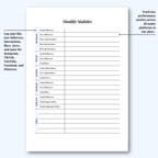 Social Media Planner Hard Copy