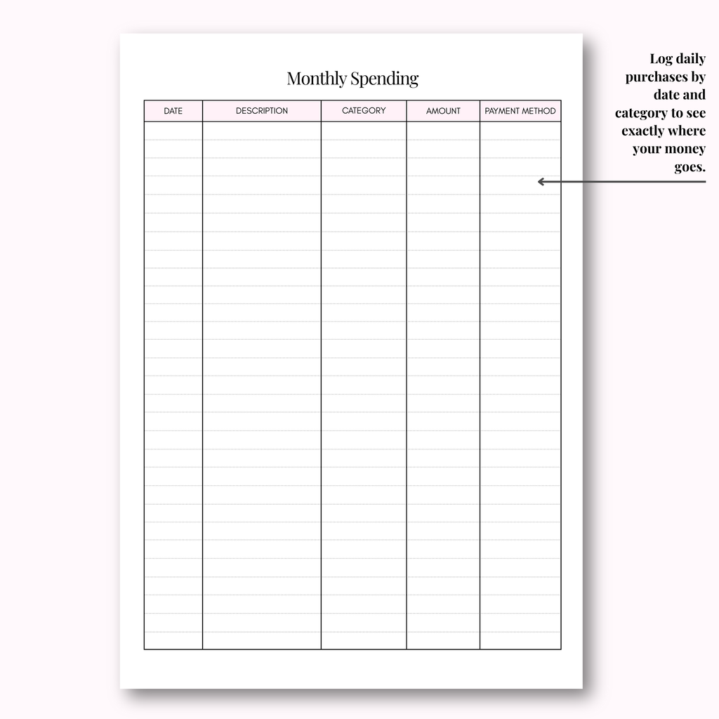 Weekly Planner Hard Copy