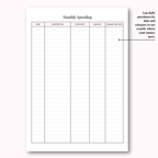 Weekly Planner Hard Copy