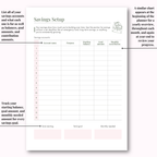 Budget Planner Hard Copy