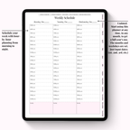Weekly Planner Digital Version