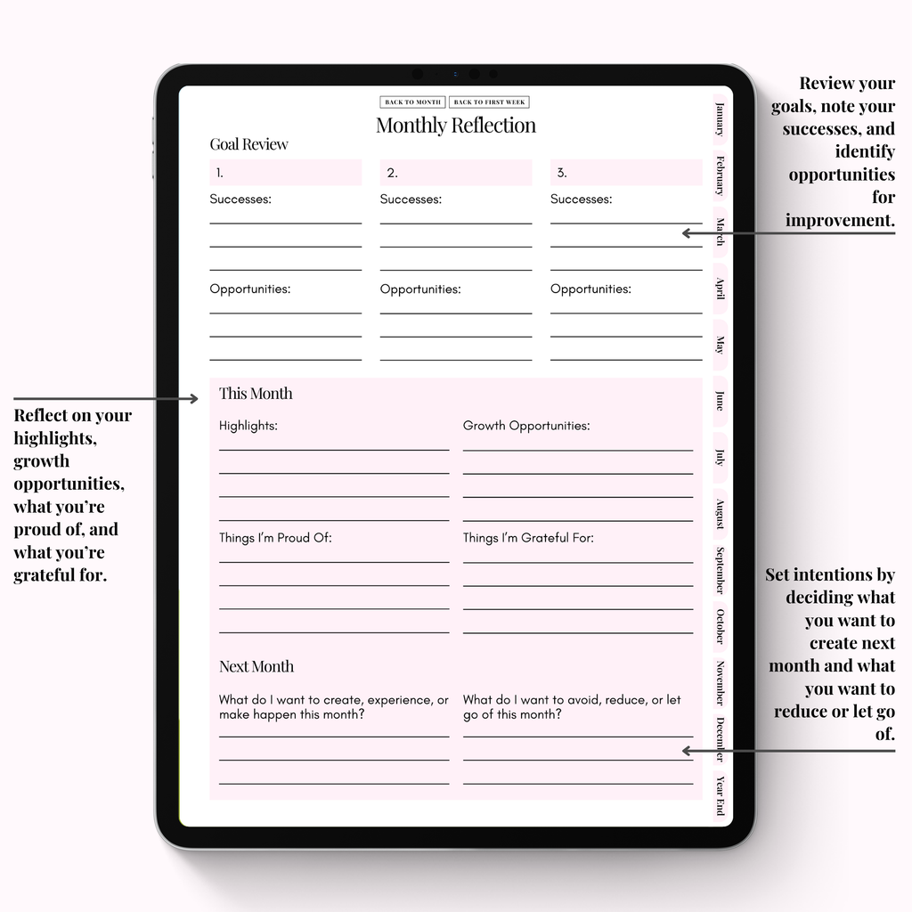 Weekly Planner Digital Version