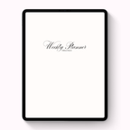 Weekly Planner Digital Version
