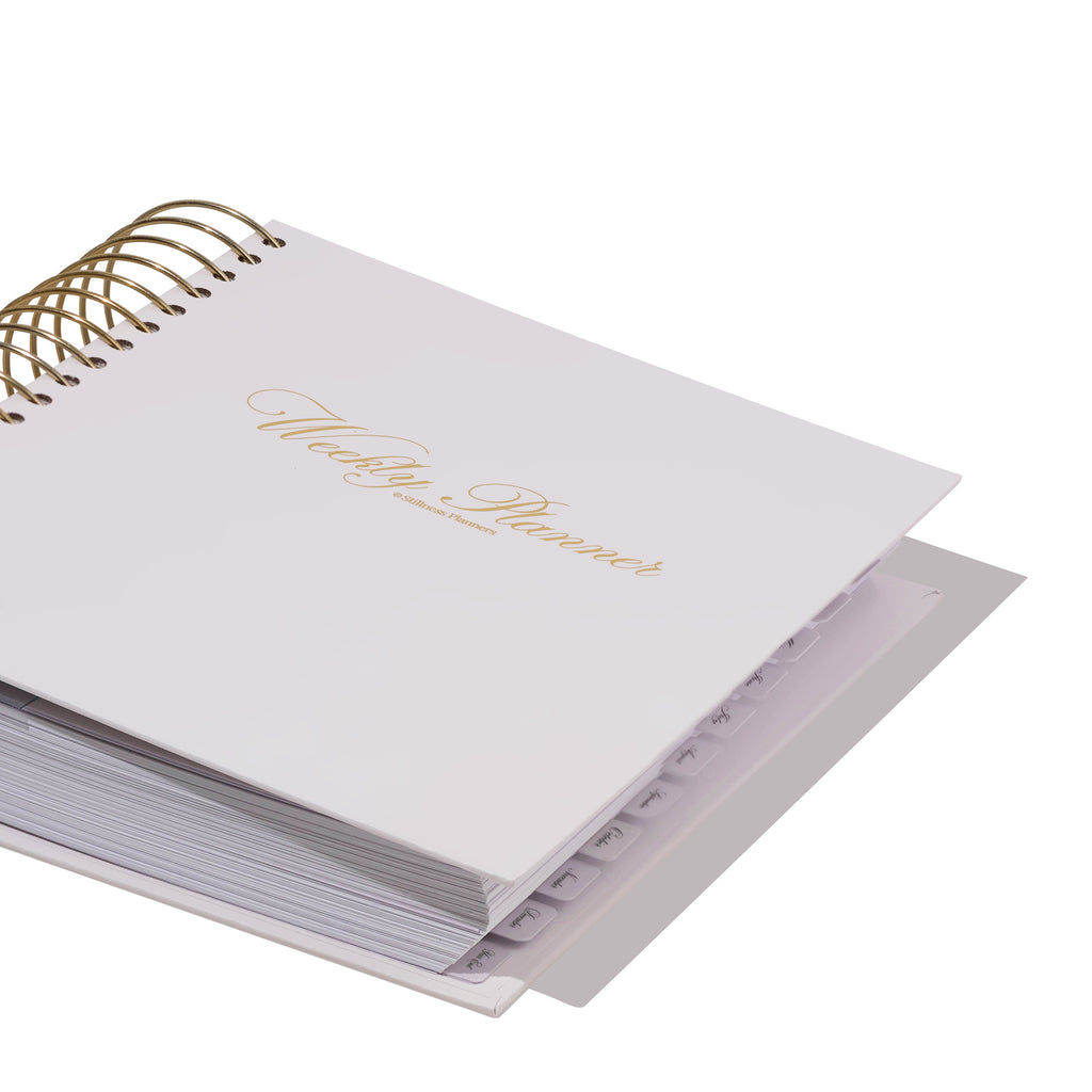 Weekly Planner Hard Copy