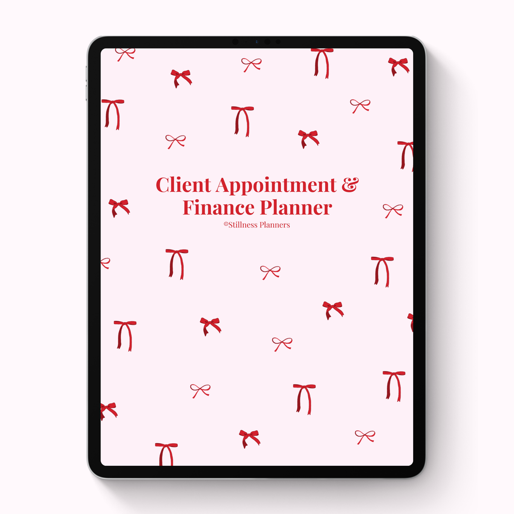 Client Appointment & Finance Planner Digital Version