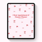 Client Appointment & Finance Planner Digital Version