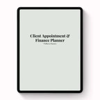 Client Appointment & Finance Planner Digital Version