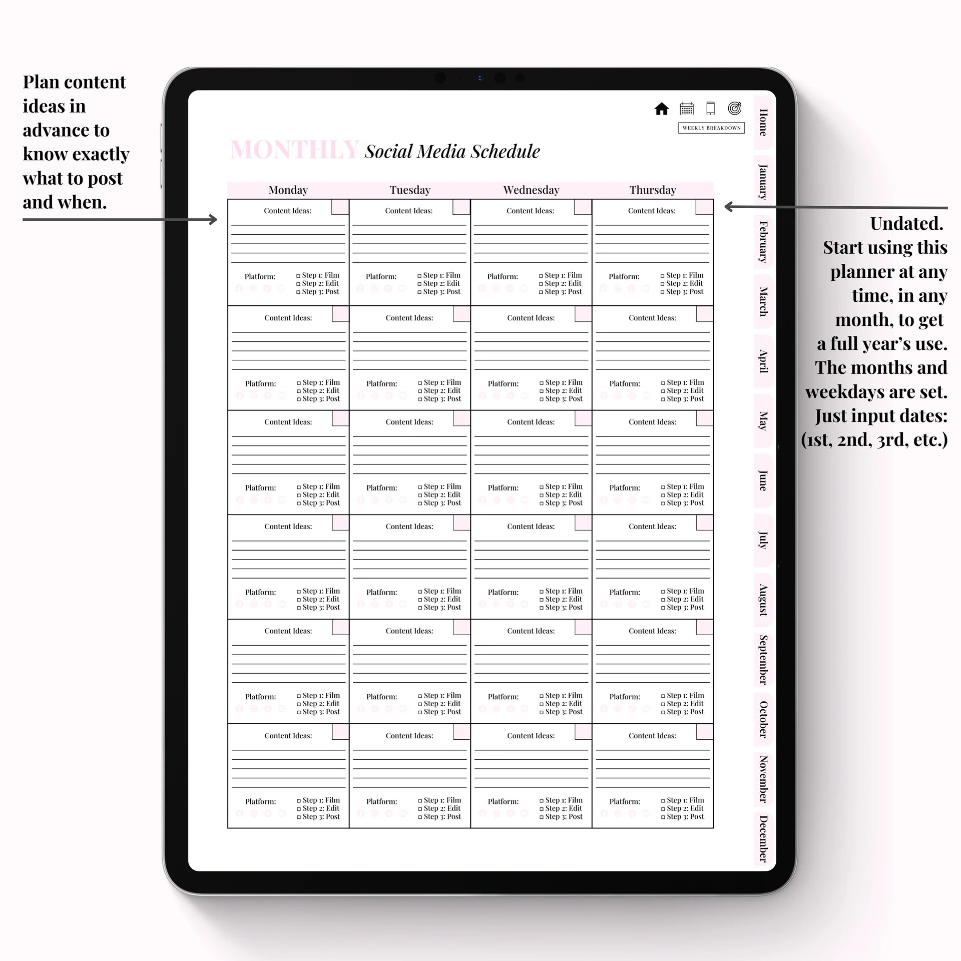 Client Appointment & Finance Planner Digital Version
