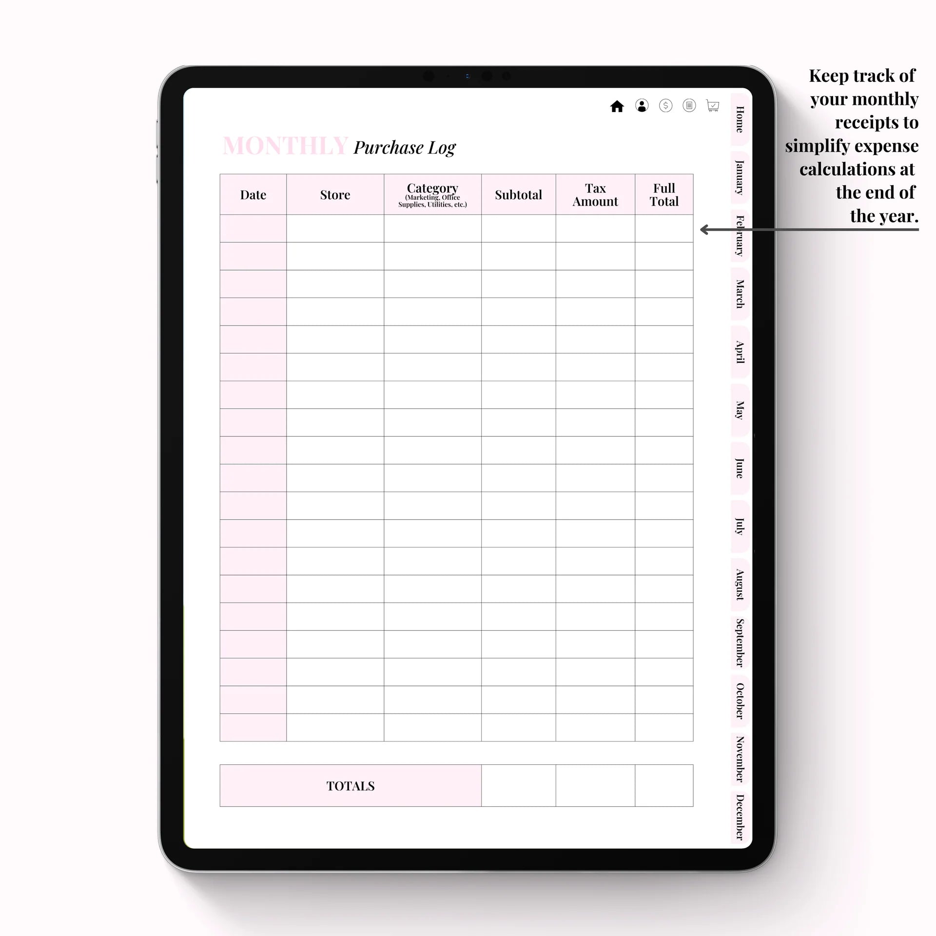 Client Appointment & Finance Planner Digital Version