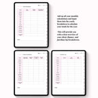 Client Appointment & Finance Planner Digital Version