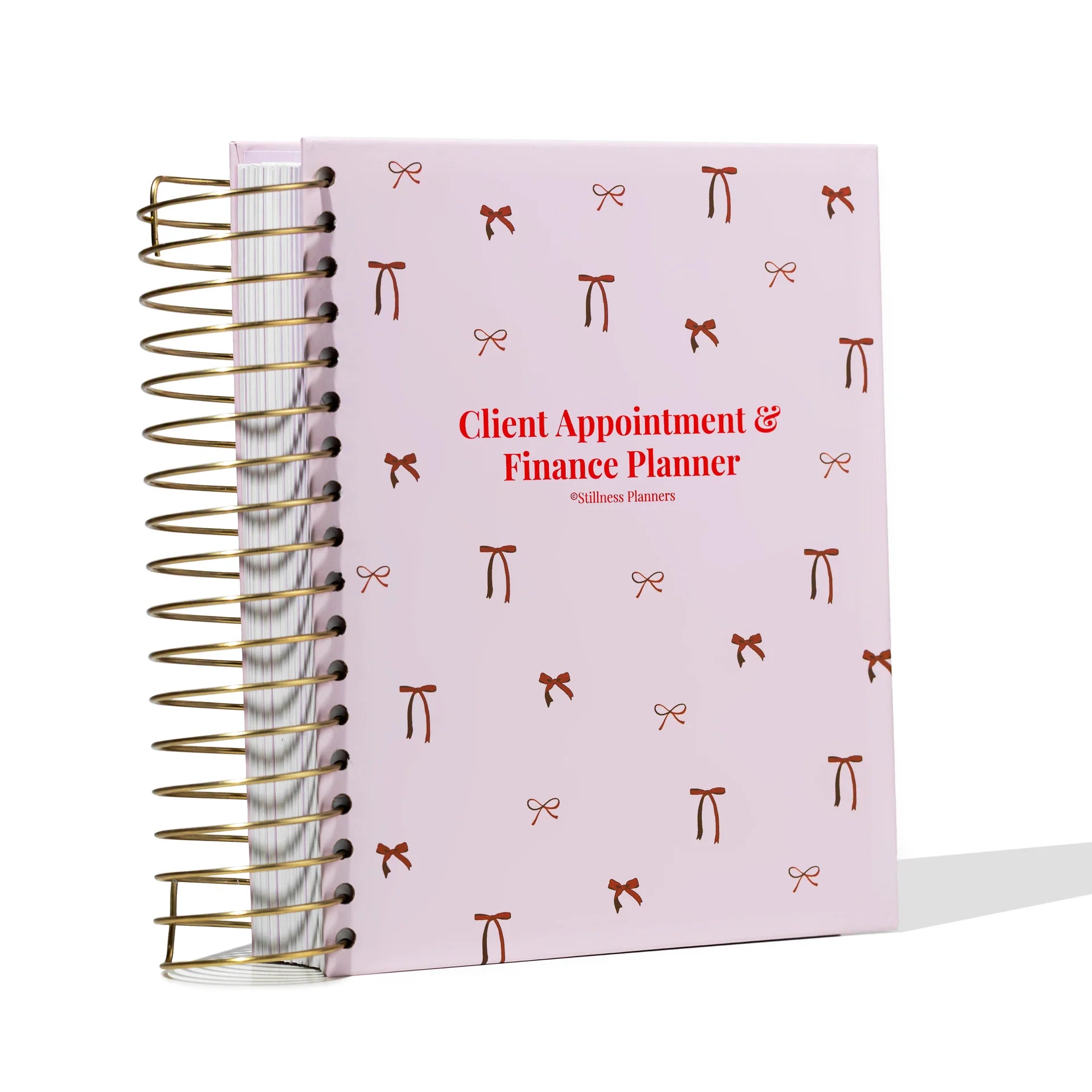 Client Appointment & Finance Planner Hard Copy