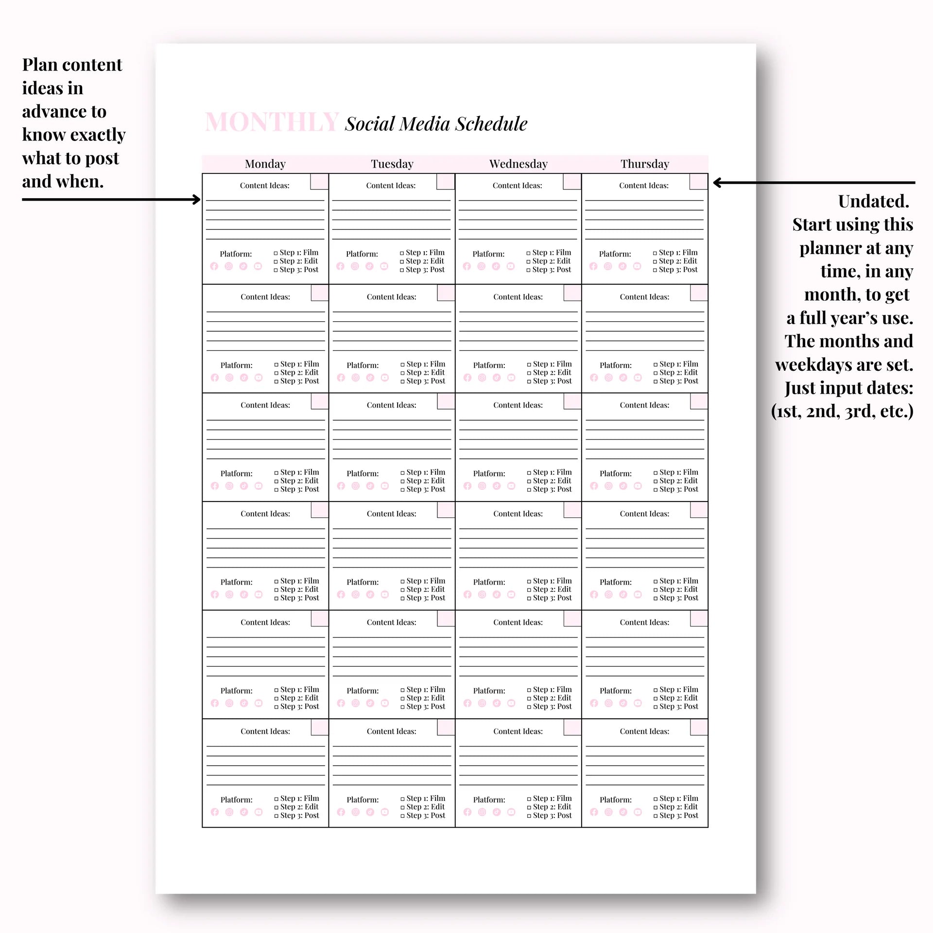 Client Appointment & Finance Planner Hard Copy