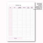 Client Appointment & Finance Planner Hard Copy