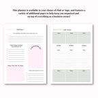 Client Appointment & Finance Planner Hard Copy