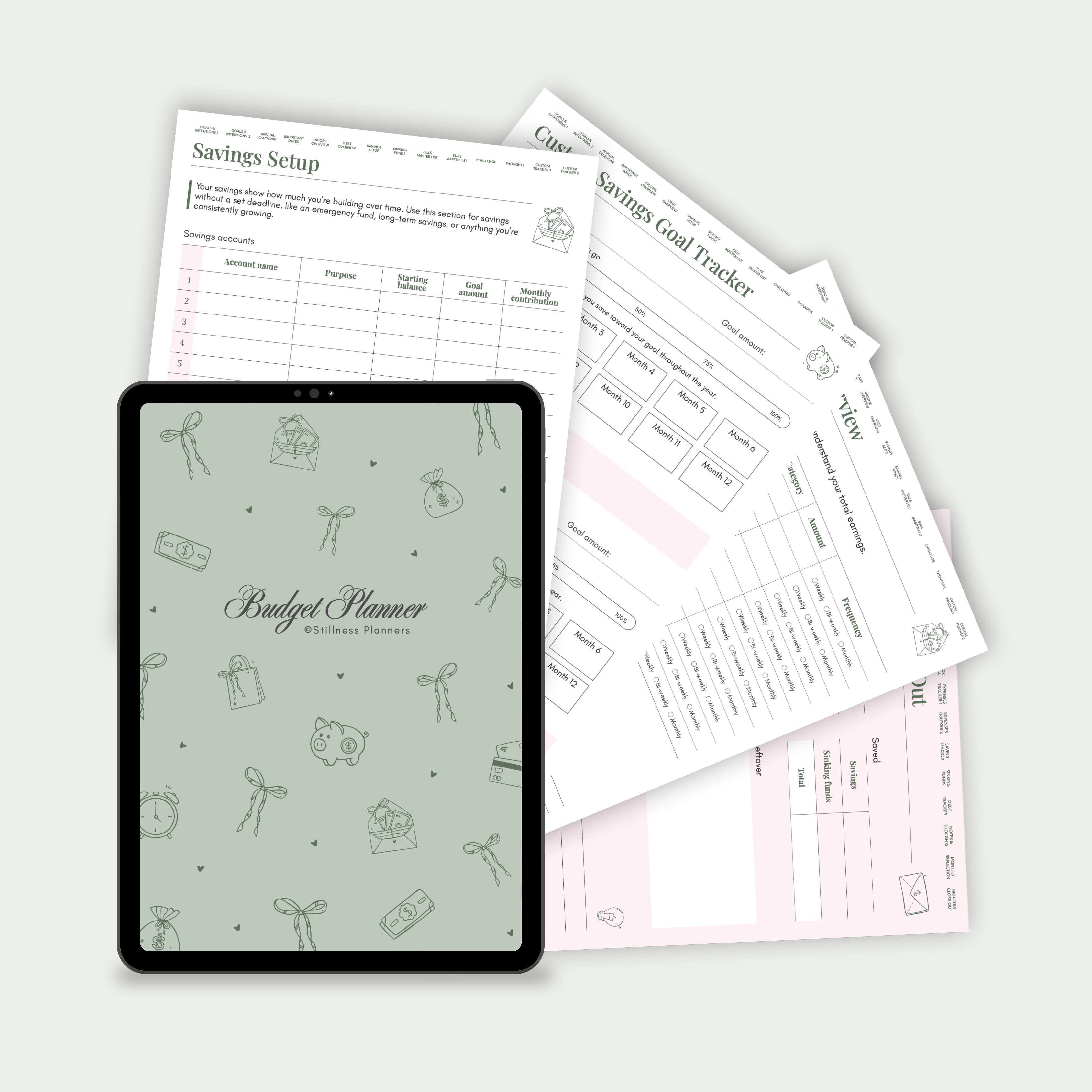 Budget Planner Digital Version
