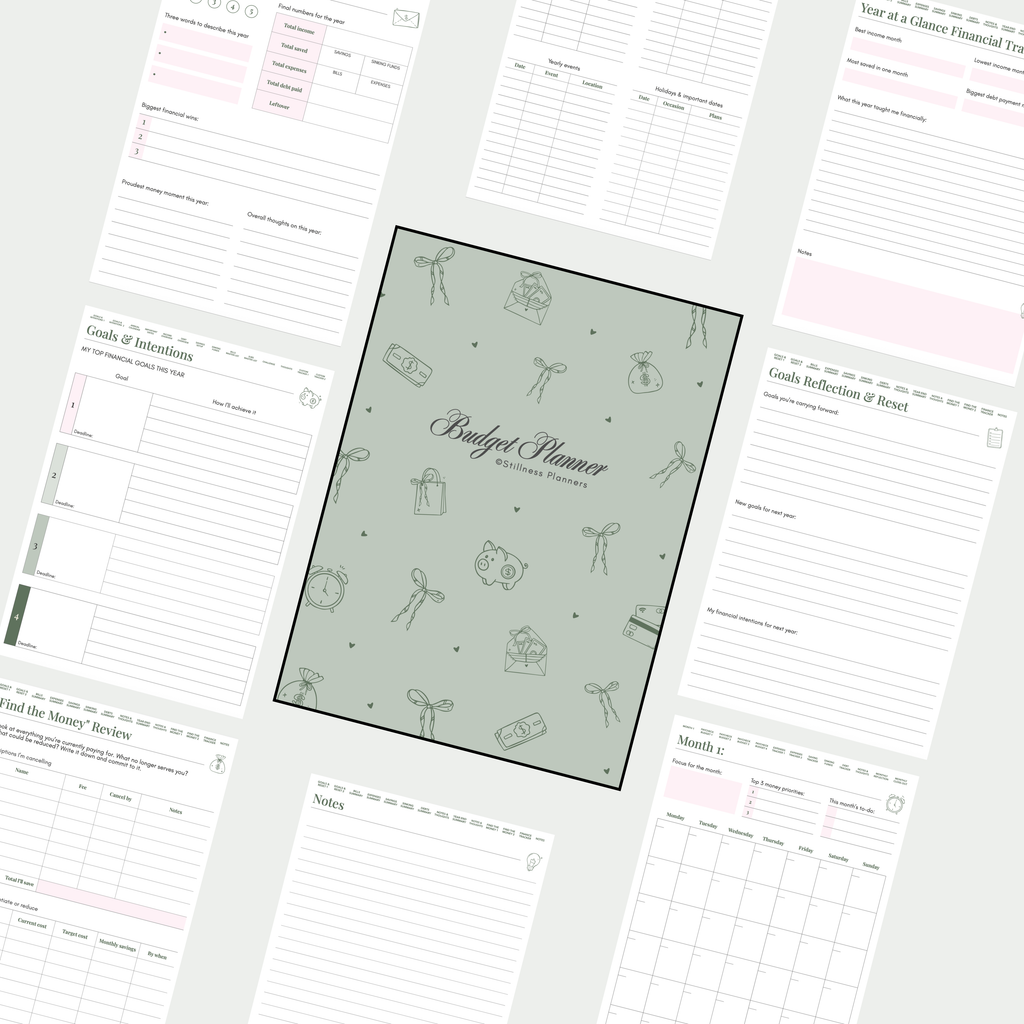 Budget Planner Digital Version