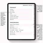 Lash Client Record Book
