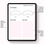 Lash Client Record Book