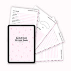 Lash Client Record Book