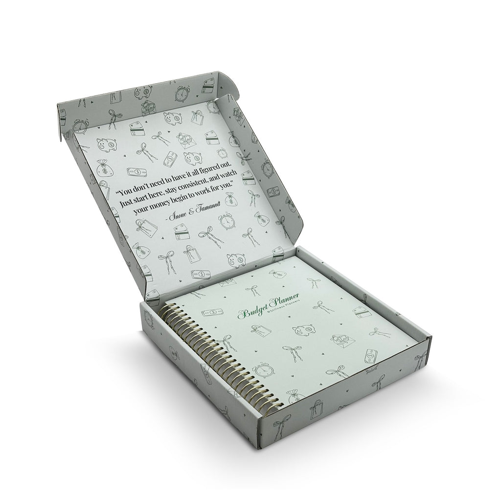 Budget Planner Hard Copy