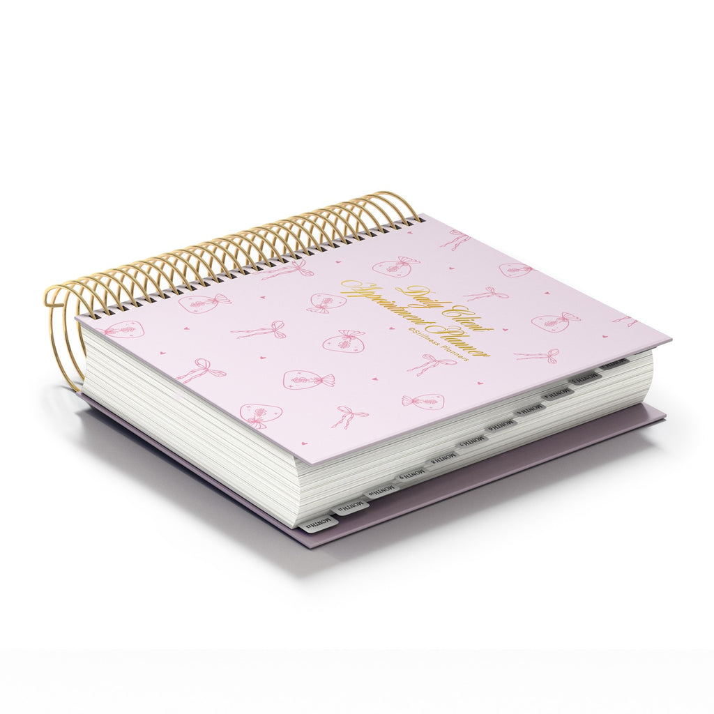 Daily Client Appointment Planner Hard Copy