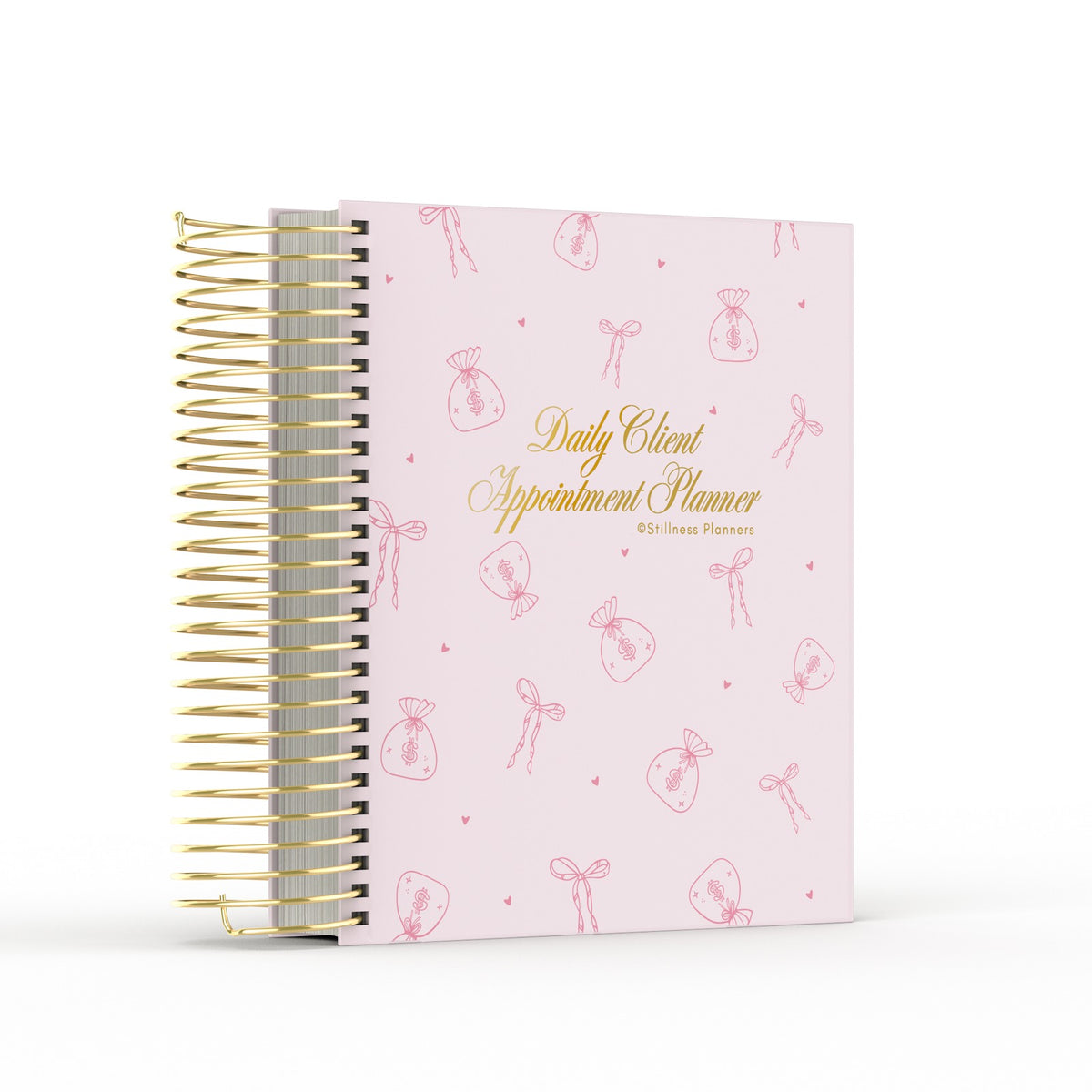 Daily Client Appointment Planner Hard Copy