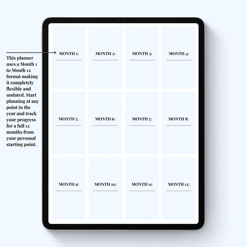Social Media Planner Digital Version