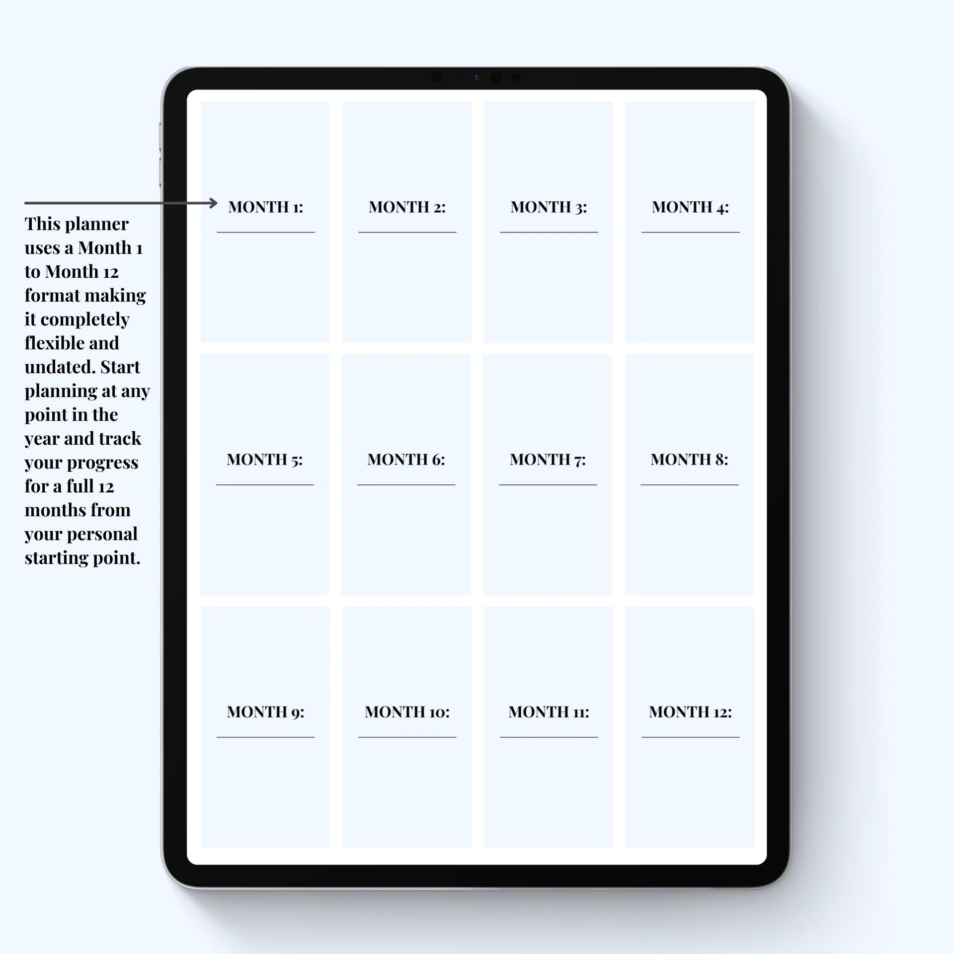 Social Media Planner Digital Version