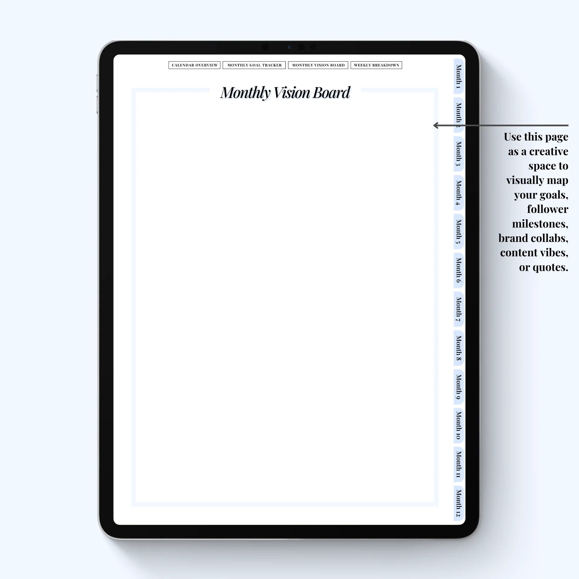 Social Media Planner Digital Version