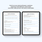 Social Media Planner Digital Version